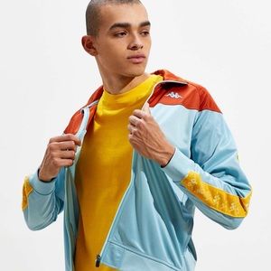 Kappa UO Banda Anniston velvet tape track jacket
